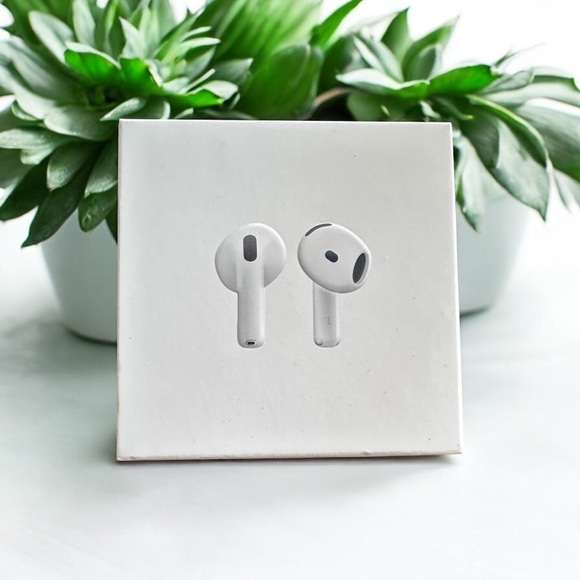 Apple AirPods 4 in White - Picture 1 of 3